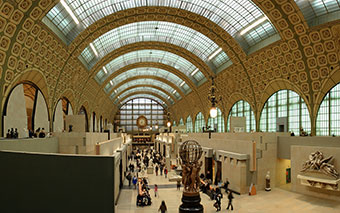 Le musée d'Orsay, Paris, France