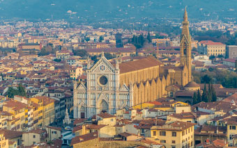 Basilique Santa Croce (Sainte Croix), Florence, Italie