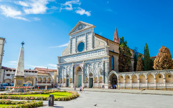 Basilique Santa Maria Novella, Florence, Italie