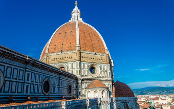 Le dôme de Brunelleschi à Florence, Italie