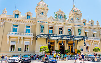 Le casino de Monte-Carlo, Monaco