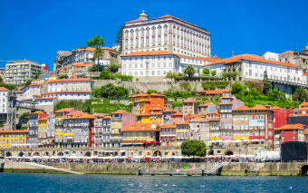 Quartier de la Ribeira, Porto, Portugal