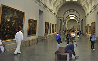 Le musée du Prado, Madrid, Espagne