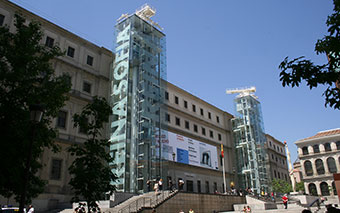 Le musée Reina Sofia, Madrid, Espagne