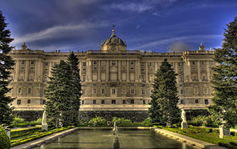 Le palais royal, Madrid, Espagne